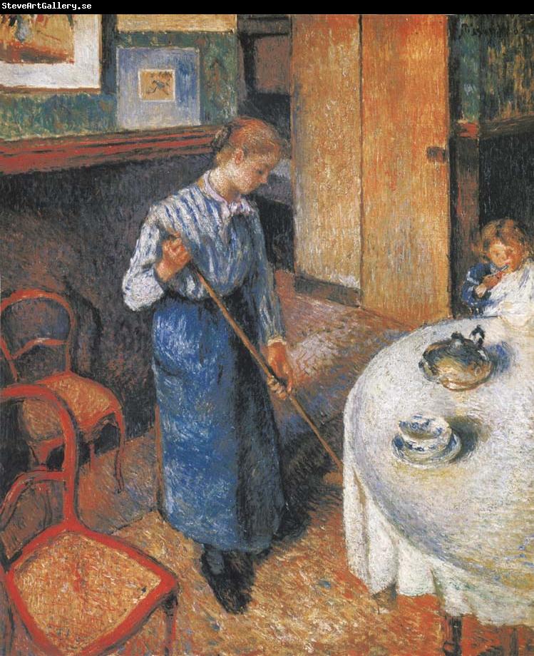 Camille Pissarro The Little country maid